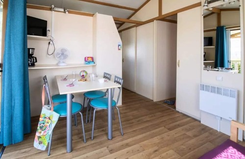 Bourgenay Ski Chalet | Campsite maeva Club Les Dinosaures * - Cozy 2-Room Chalet 2 People + TV