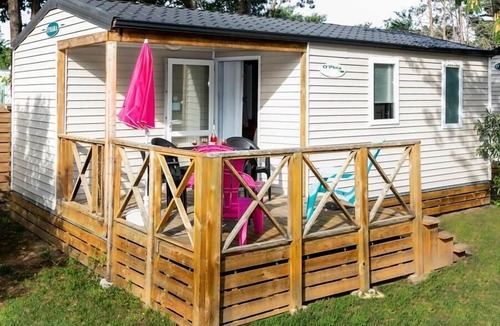 Nefiach House | Campsite La Garenne*** - Comfort mobile home 3 rooms 4/6 people + air conditioning