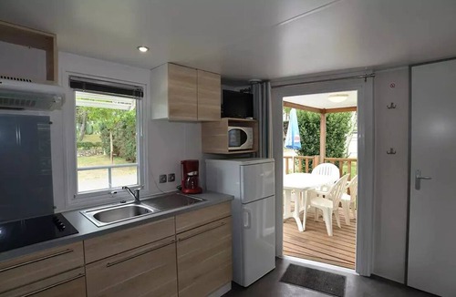 Vagnas House | Campsite La Rouvière Les Pins * - Bungalow-Mobil 5 persons