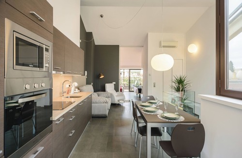 Figueres Apartment | Can you imagine staying right in front of the Dalí Museum?