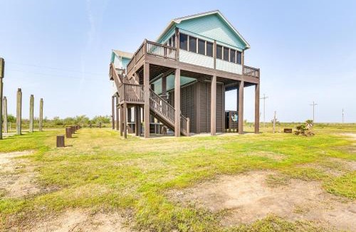 Port Bolivar House | Canal-Front Coastal Getaway in Gilchrist w/Deck