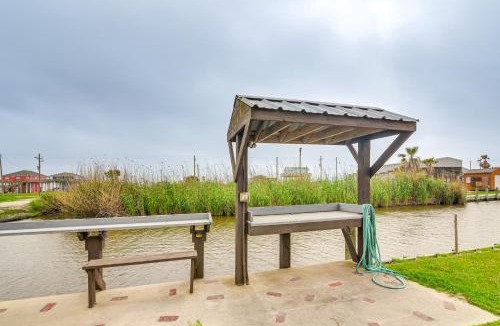 Port Bolivar House | Canal-Front Coastal Getaway in Gilchrist w/Deck