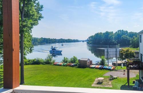 Village of Waterford Apartment | Canal-Front Gem! 25 Mi to Saratoga Springs & Track