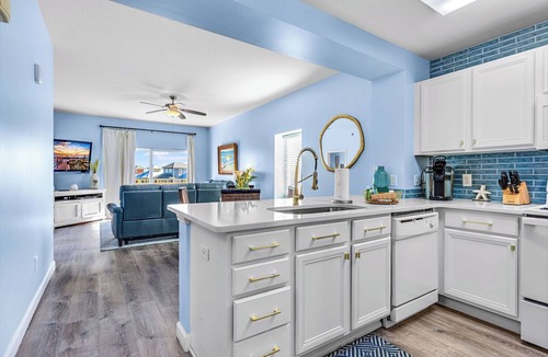 Waterside Village Condo | Canal View Condo | Walk to Beach | Pool & Hot Tub