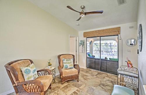 Punta Gorda House | Canal Waterfront Home with Private Pool and Dock!