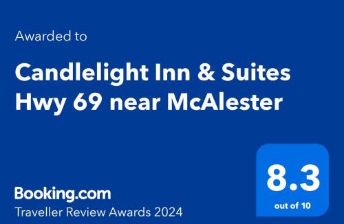 Blanco Hotel | Candlelight Inn & Suites Hwy 69 near McAlester
