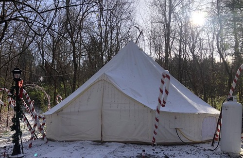 Killen RV Rental | Candy Cane Glamp