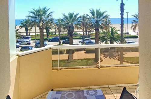 La Cote Radieuse Apartment | Canet-en-Roussillon: T2 for 5, sea view, near beach