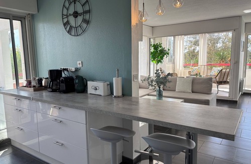 La Cote Radieuse Apartment | Canet Sud Very nice apartment of 85 m² 150 m from the beach Parking Air conditioning Wi-Fi