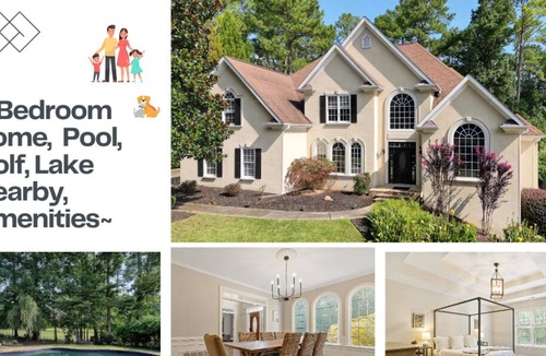 Canton House | Canton Family Getaway! Pool, Theater/Game Room Mins to Lake Altoona