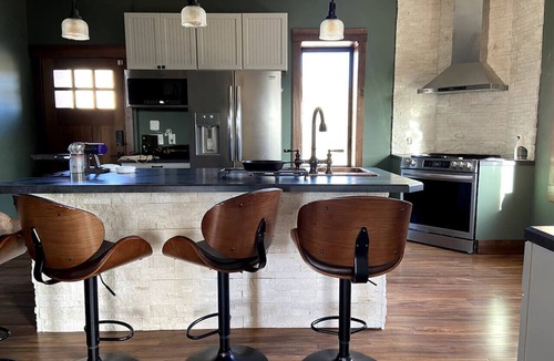 Russell House | Canyon Acres Ranch Horse-Friendly Kansas Retreat