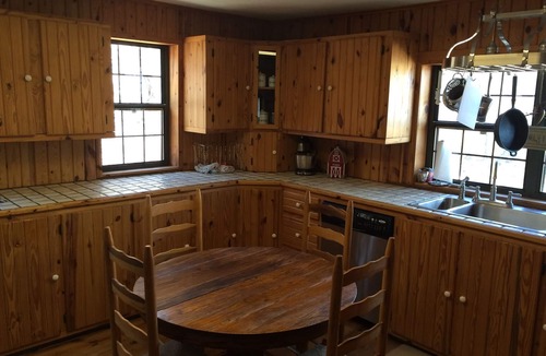 Dougherty Cabin | Canyon Hill Cabin- set in the hollers of Dougherty between Sulphur & Davis, OK.