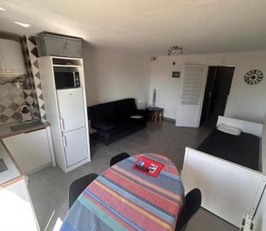 Cap d'Agde Apartment | Cap Agde Studio-Cabine -Vue Jardin