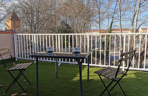 Moyen-Vernet Apartment | Cap d'Ona T2 4 people with terrace