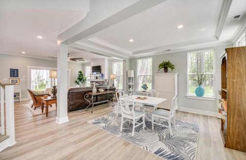 Bay Ridge House | Cape Charles Home Private Pier and Beach-Front Deck
