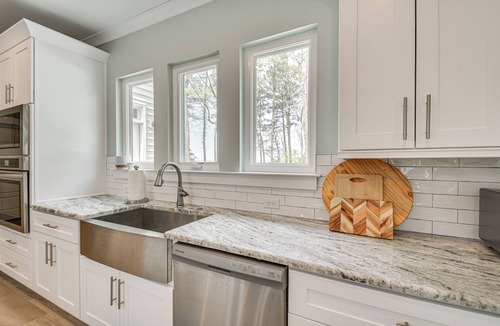 Bay Ridge House | Cape Charles Home: Private Pier & Beach-Front Deck