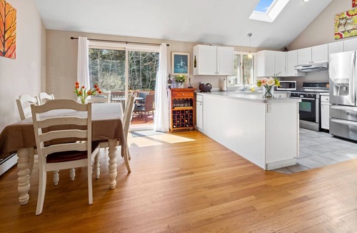 East Harwich House | Cape Cod Nest: A Spacious Home with Large Deck, & Beautiful Yard with Firepit