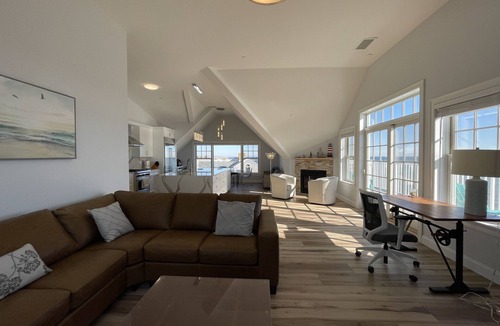Dennis Port Condo | Cape Cod Oceanfront New Penthouse w Ocean View & Private Beach, OceanBeachVista!