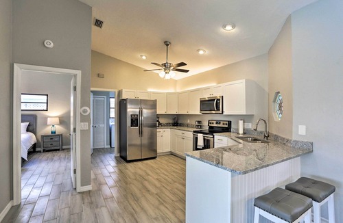 Caloosahatchee House | Cape Coral Home w/Heated Pool, Dock & Gulf Access