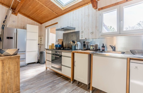 Lanton Ski Chalet | Capfun, 5 stars, 64 m² with pool and terrace