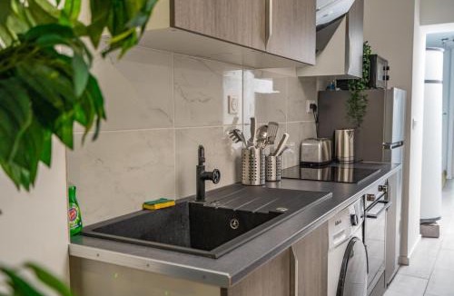 Valenciennes Apartment | Capsule Océan 2 Chambres- Billard - Jacuzzi - Netflix