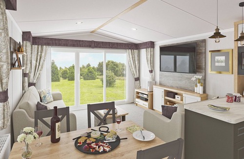 Waren Mill House | Caravan with one double and two twin.