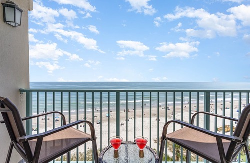 Myrtle Beach Condo | Caribbean Paradise-Romantic Oceanfront Canopy King Suite with Breathtaking Views