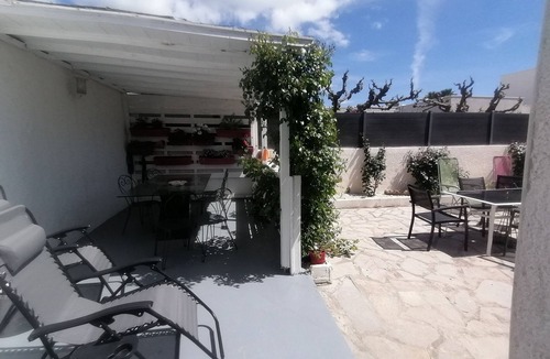 Carnon-Plage Villa | CARNON PLAGE VILLA in the paddocks, 250 M from the beach, AIR CONDITIONING