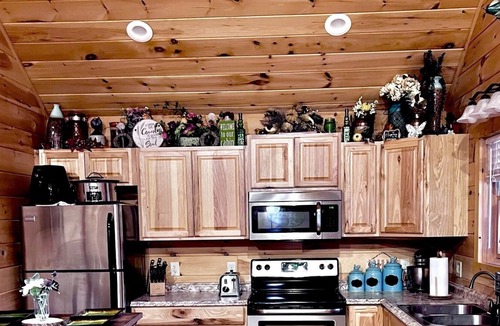 Cleveland Cabin | “Carpe Diem” cabin/ w studio/koi pond/ 9 acres