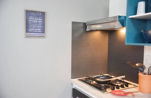 Chateauroux Ski Chalet | Carpentry - 2 bedrooms - air conditioning - wifi
