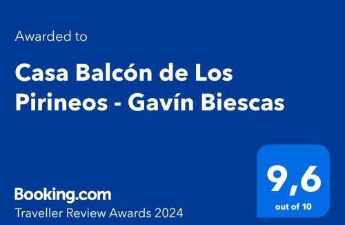 Gavin Apartment | Casa Balcón de Los Pirineos - Gavín Biescas