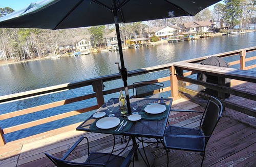 Hot Springs Village House | CASA BELLISSIMA - LAKE FRONT TOWNHOME W/SPECTACULAR Views w/boat