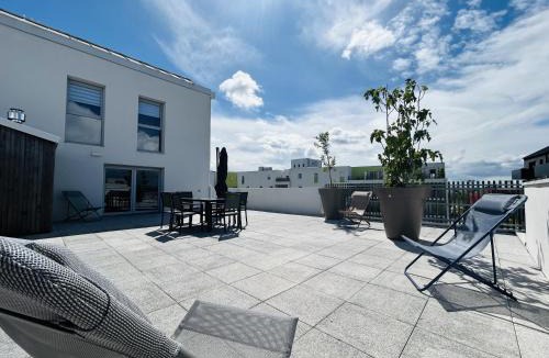 Les Hauts de Saint-Aubin Apartment | Casa Botanica : Rooftop 2