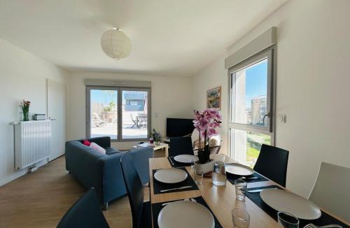 Les Hauts de Saint-Aubin Apartment | Casa Botanica : Rooftop1