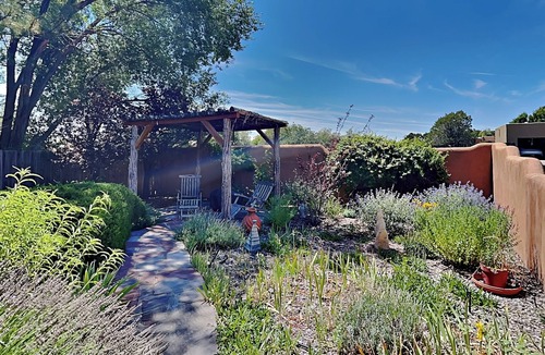 Santa Fe House | Casa Calabaza | Fenced Yard, Fire Pit