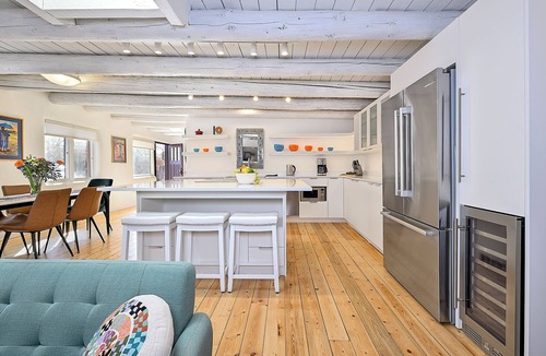 Historic Eastside House | Casa Cielo: Luxury 2 Bedroom Adobe Home; AC - Historic Location - Monthly Rental