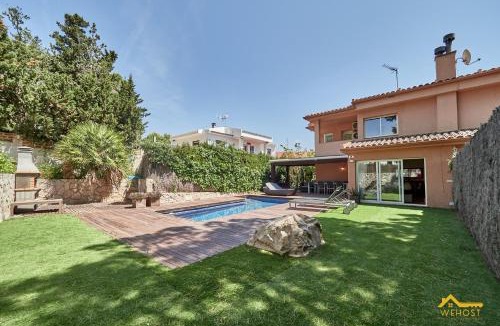 Creixell House | Casa con Piscina Privada, Barbacoa y Sala Juegos