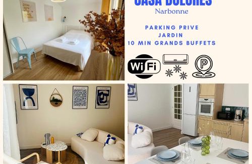 Maraussan House | Casa Dolorès parking, jardin, Gds Buffets 10 min