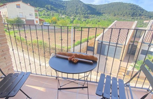 La Portellada Apartment | Casa la Luz A2 - Private Panoramic Terrace | Matarraña, Lower Aragon