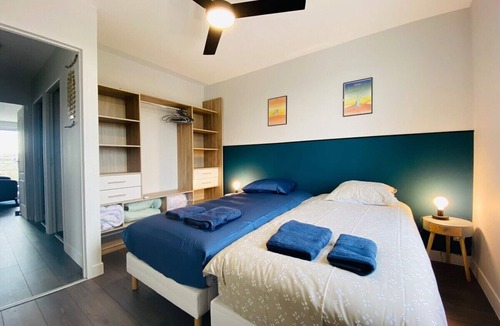 Madeleine - Saint-Leonard Apartment | Casa Mafate : Town centre - Balcony -Parking