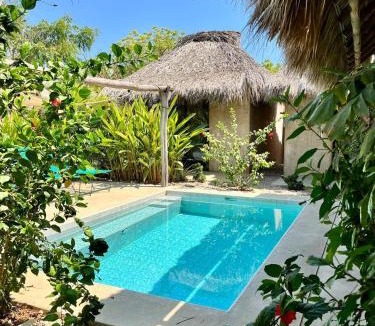 Barra de Colotepec House | Casa Terra - Tropical Rustic Cabins with Pool