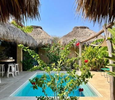 Barra de Colotepec House | Casa Terra - Tropical Rustic Cabins with Pool