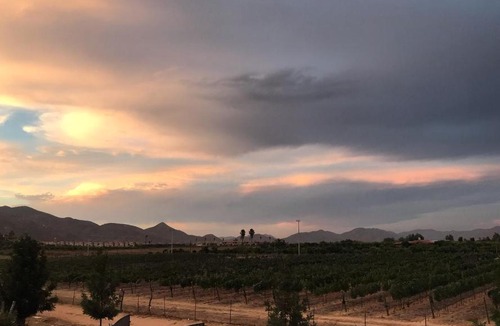 Valle de Guadalupe Cabin | Casa Valle Vid Sunset