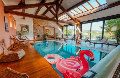 Amelie-les-Bains-Palalda Villa | Casa Vamaë Heated pool & cinema