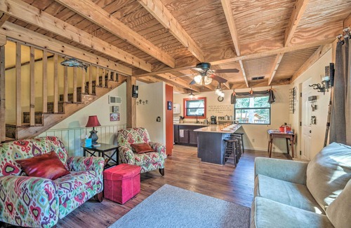 Cloudcroft Cabin | 'Casa Verde' Cabin w/Fire Pit: 4 Mi to Ski