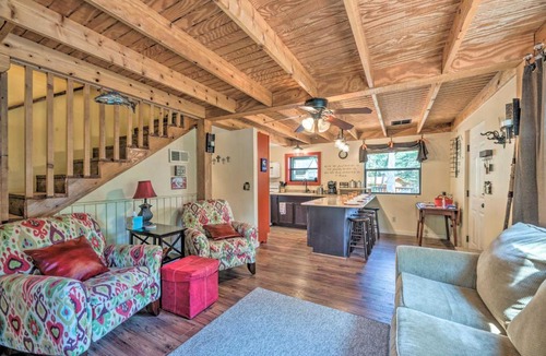 Cloudcroft House | 'Casa Verde' Cabin w/Fire Pit: 4 Mi to Ski