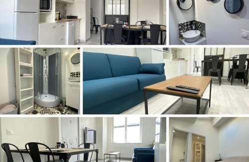 Saint-Jacques - Saint-Roch Apartment | Casamara 1 T1 avec 2 couchages 10 min CHU