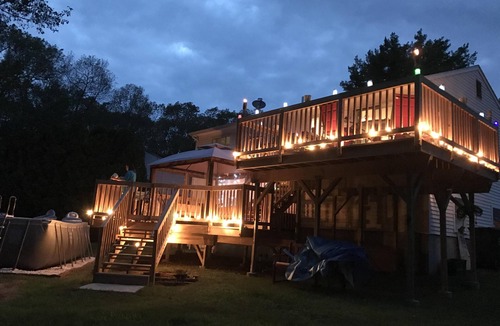 Montville House | Casino Wine Down House with Winter Igloo