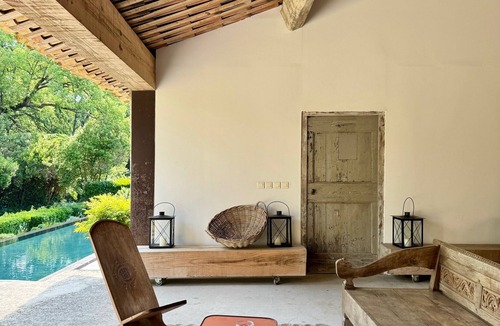 Lieuran-les-Beziers House | Cassandre Room with Shared Pool, Garden, Wi-Fi, and Breakfast Included