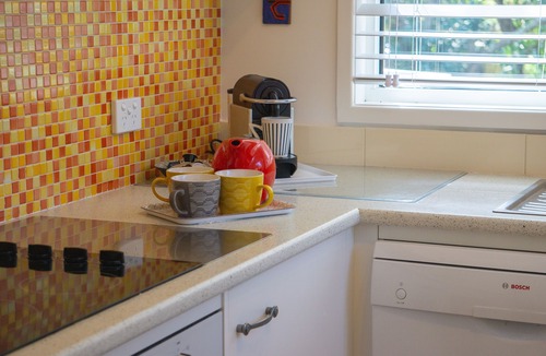 Macmasters Beach House | Castaway Macmasters Beach House | Opposite beach path | Pet friendly